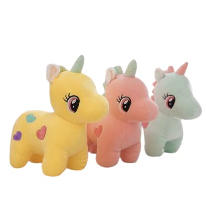 Unicorn Stuffed Soft Toy for Kids, Children & Girls Playing Teddy Bear in Size of 26 cm Long