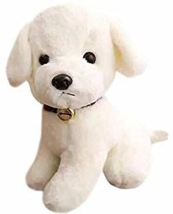 Cute Puppy Soft Toy for Kid (White)