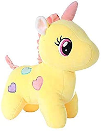 Unicorn Combo Soft Toy | Valentine Day Gift for Him & Her | for Girls Big Size | Birthday Gift Boy/Girl | Lovable hugable Cute Baby Toy Gift Items, (25 cm Unicorn, Pink,Yellow)