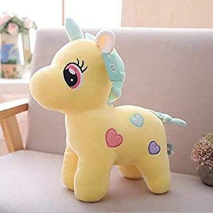 Unicorn Combo Soft Toy | Valentine Day Gift for Him & Her | for Girls Big Size | Birthday Gift Boy/Girl | Lovable hugable Cute Baby Toy Gift Items, (25 cm Unicorn, Pink,Yellow)