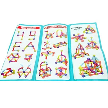 Magnetic Building Blocks| Educational Constructing &Learning Blocks| Bar Blocks Gift for Kids |25 pcs bar Blocks|3+ Years