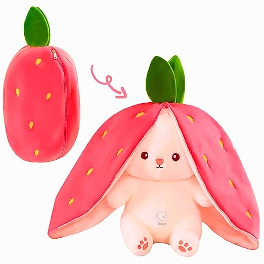 Soft Toys for Baby Boys and Girls Kids -Reversible Rabbit | Best Valentine Gift
