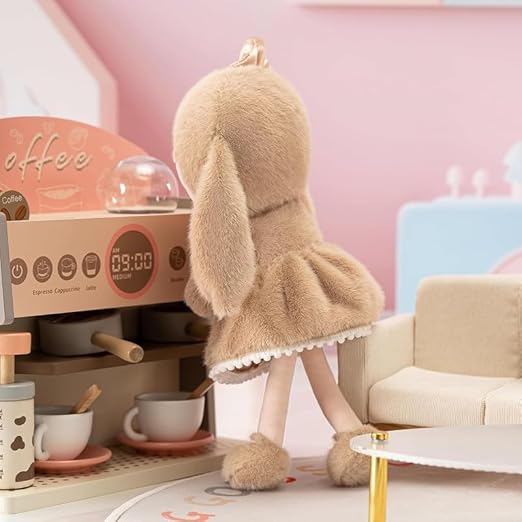 AVS Super Soft Toy Stuffed Cute Banny Baby Doll Lovable and Huggable Plush Toys for Kids Baby Girls Gift for Birthdays & Occasions for Children Home Decor (Size 40 cm) (Brown)