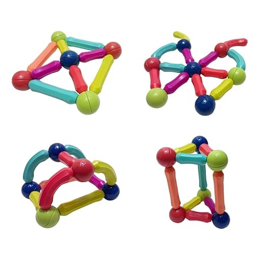 Magnetic Building Blocks| Educational Constructing &Learning Blocks| Bar Blocks Gift for Kids |25 pcs bar Blocks|3+ Years