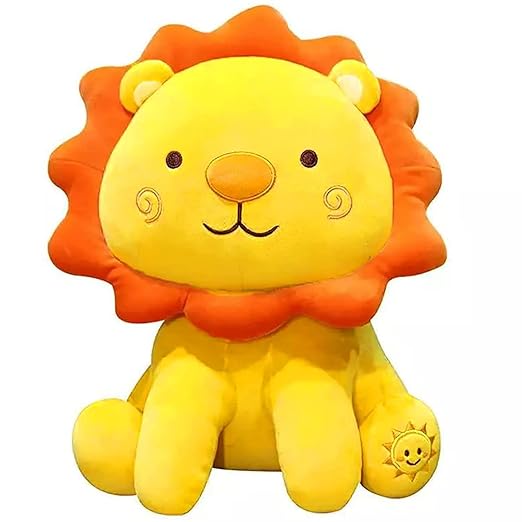 Valentine Day Gift for Him & Her |Lion Animal Soft Toy | Valentine Day Gift for Him & Her | for Boys/Girls - 35cm Plush Companion for Diwali Decoration & Playtime
