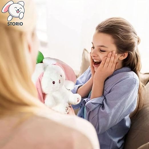 Soft Toys for Baby Boys and Girls Kids -Reversible Rabbit | Best Valentine Gift