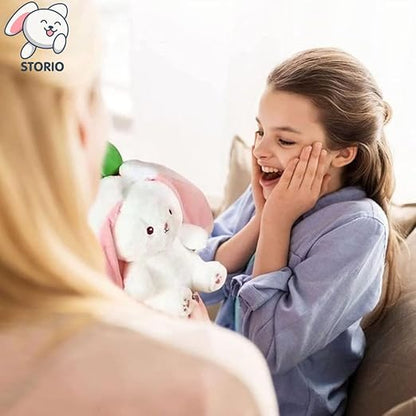 Soft Toys for Baby Boys and Girls Kids -Reversible Rabbit | Best Valentine Gift