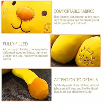 Valentine Day Gift for Him & Her |Lion Animal Soft Toy | Valentine Day Gift for Him & Her | for Boys/Girls - 35cm Plush Companion for Diwali Decoration & Playtime