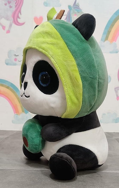 Avocado Panda Soft Toy | Valentine Day Gift for Him & Her | 30 cm - Cute Stuffed Animal for Kids - Adorable Plush Toy for Boys & Girls - Ideal Gift for Birthdays
