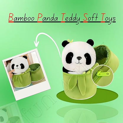 Adorable Bamboo Panda Stuffed Toy & Soft Cute Dolls | Soft Plushies Soft Dolls for Baby Girls, Ideal Toddler Gifts | Fun & Cute Toys | Cuddly Plush Soft Teddy Bear for Kid (40 CM)